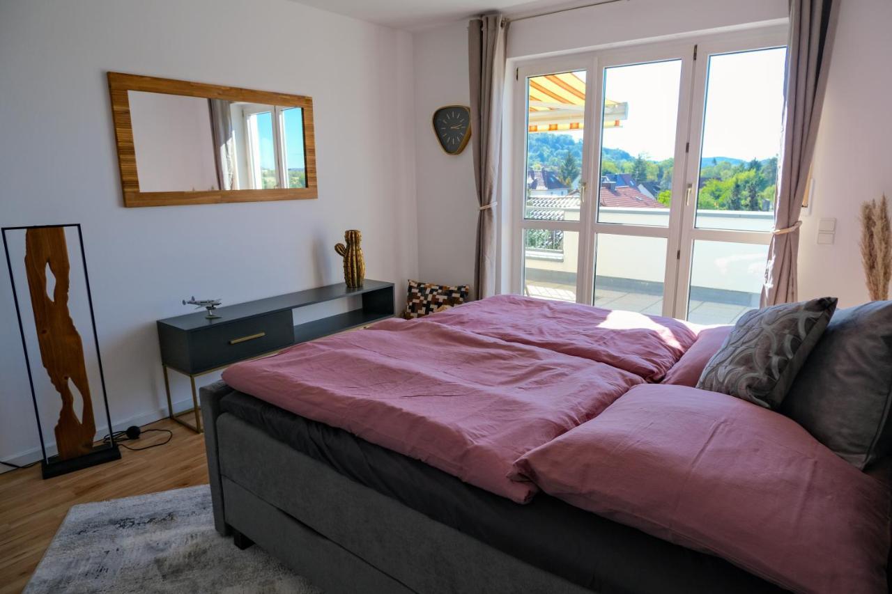 Vesteblick-Penthouse Coburg Bagian luar foto