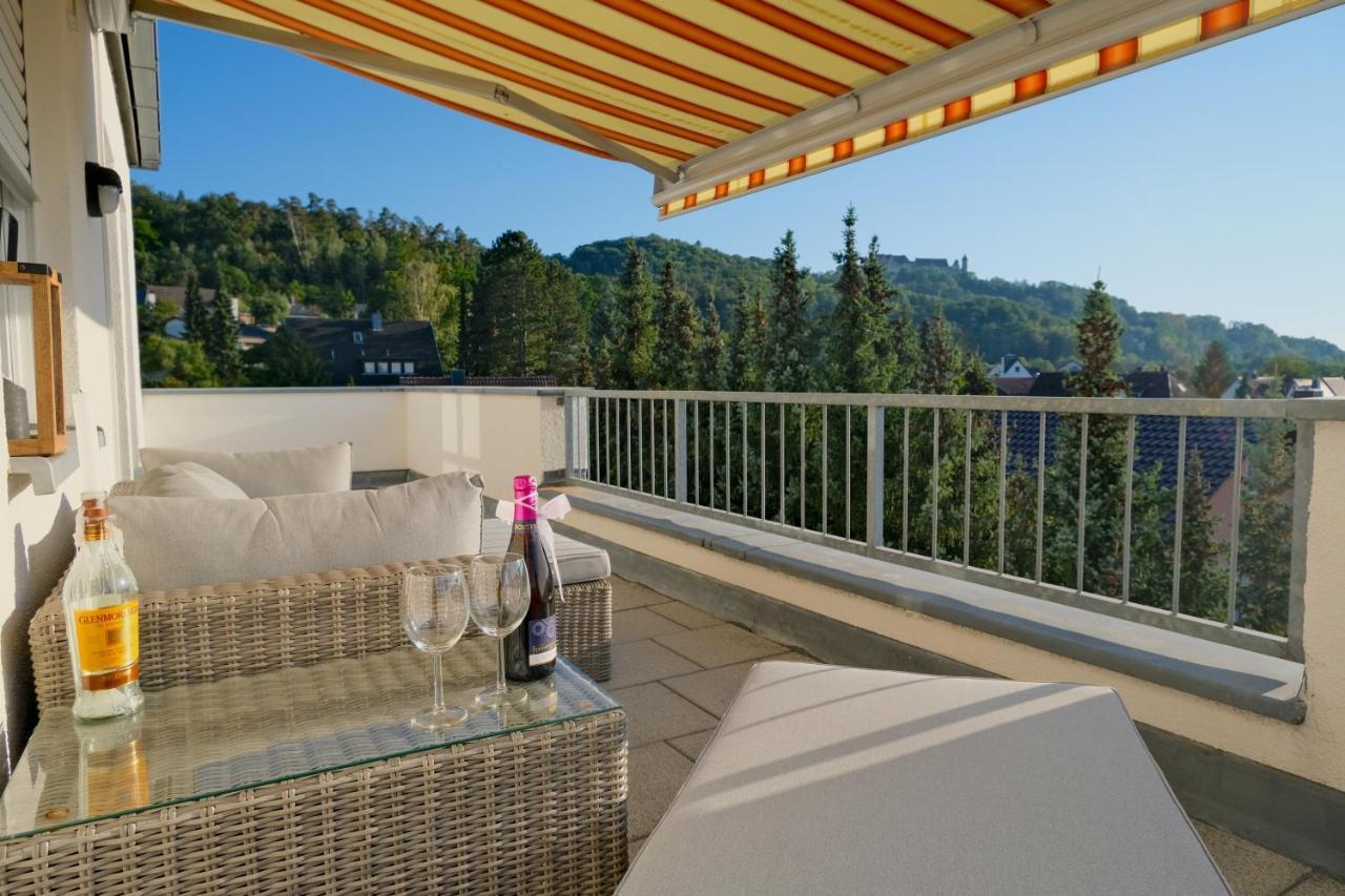 Vesteblick-Penthouse Coburg Bagian luar foto