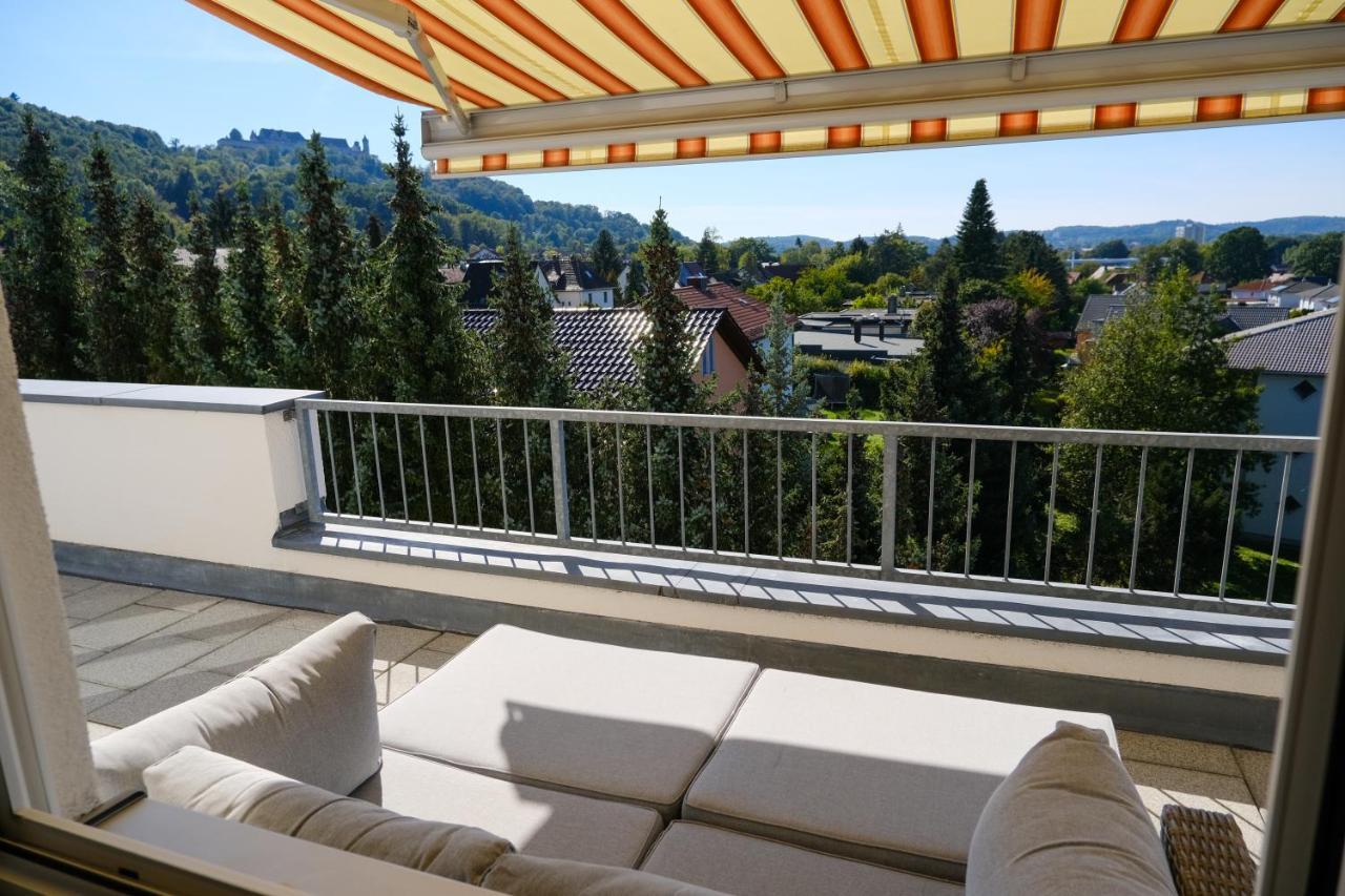 Vesteblick-Penthouse Coburg Bagian luar foto